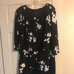 Ann Taylor dress with floral print